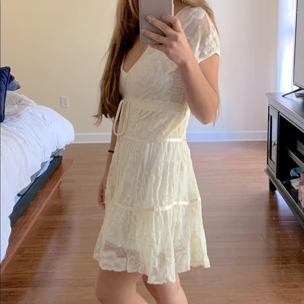 Beautiful lace mini dress